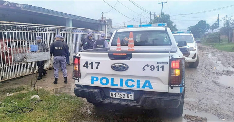 Amenazo con un arma de fuego a su pareja y fue puesto a disposición de la Justicia
