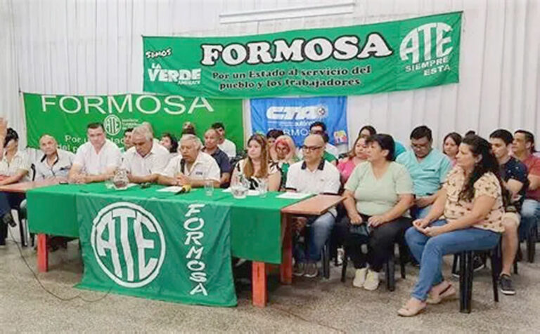 ATE en Formosa Exige una Reparación Histórica Salarial para Municipales