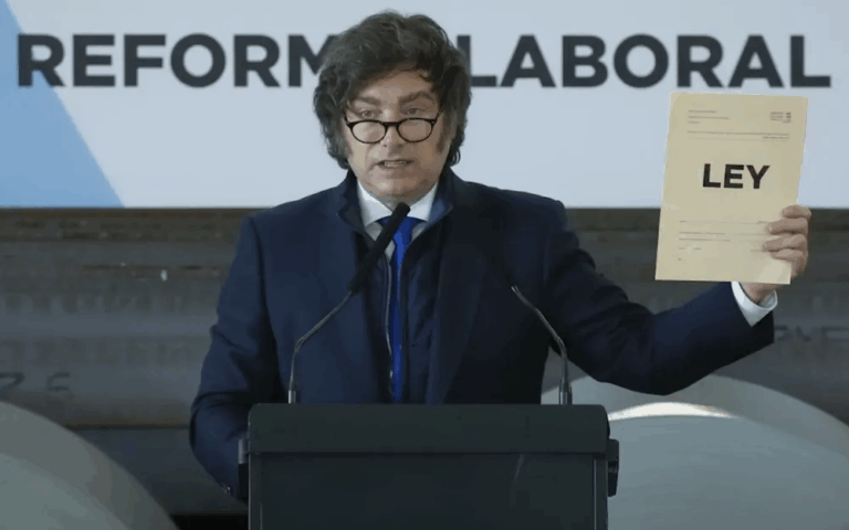 Milei avanza con la reforma laboral: Los trabajadores van a perder todo