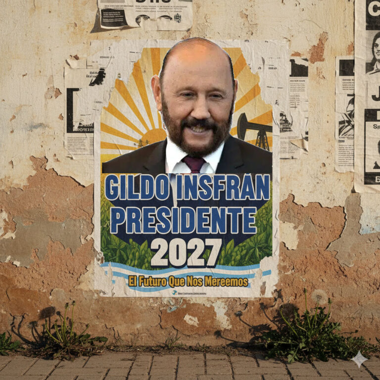 Gildo Presidente 2027: Adulación, Desconcierto Peronista y Reacción
