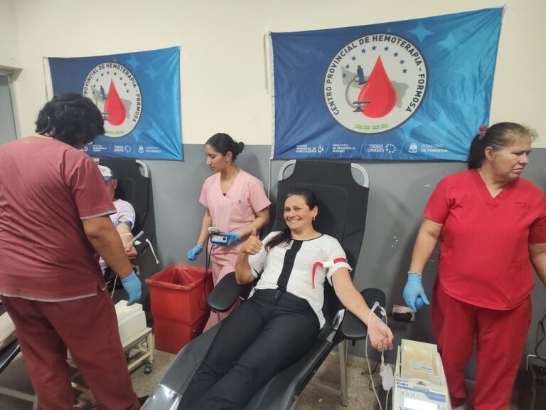 Se realizó la primera colecta de sangre en el Hospital de General Belgrano