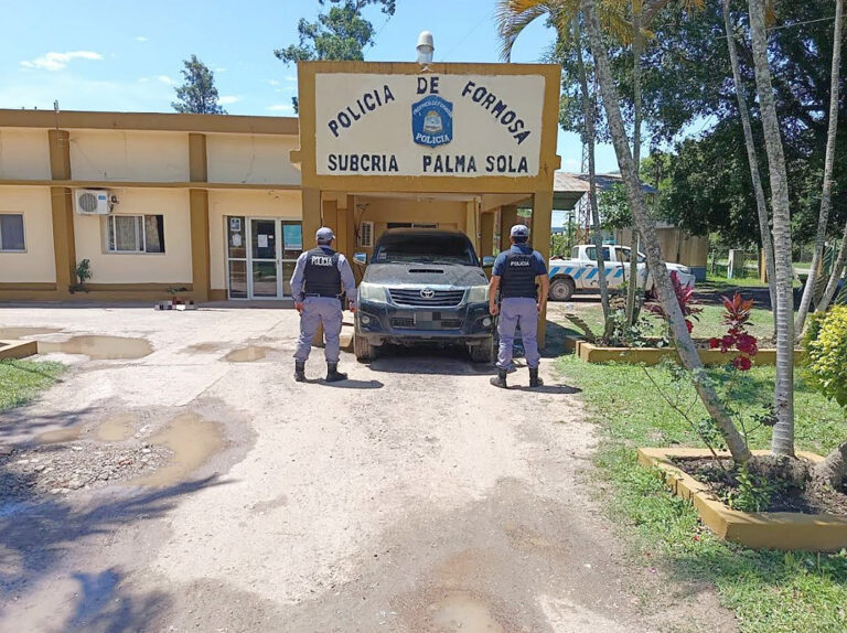 Secuestraron una camioneta y productos cárnicos