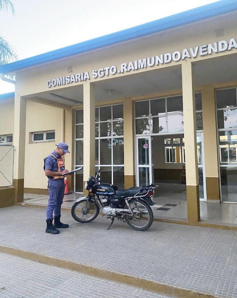 Recuperaron moto y detuvieron al presunto autor