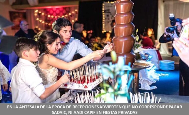 La Defensoría del Pueblo de Formosa aclara que no corresponde pagar el canon de SADAIC en fiestas privadas