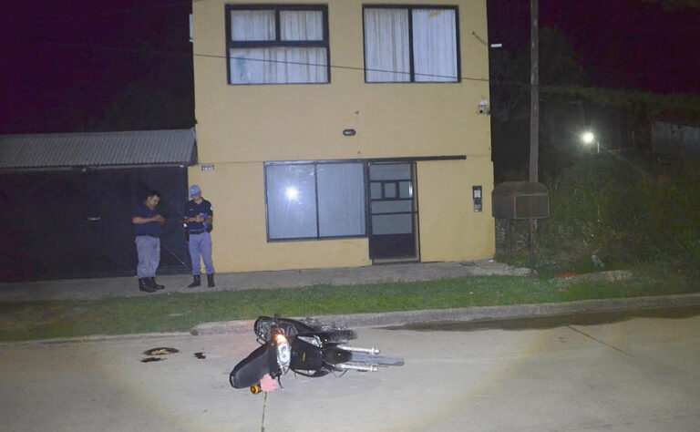 Un motociclista falleció tras un grave accidente de tránsito