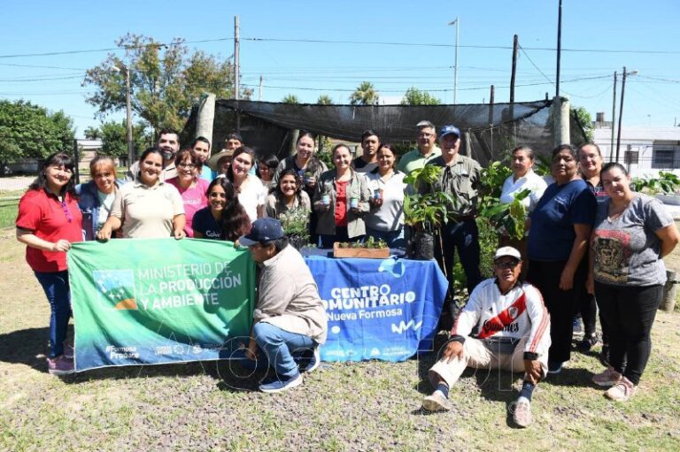 Finalizó la segunda cohorte de la capacitación de horticultura y vivero del Centro Comunitario Nueva Formosa