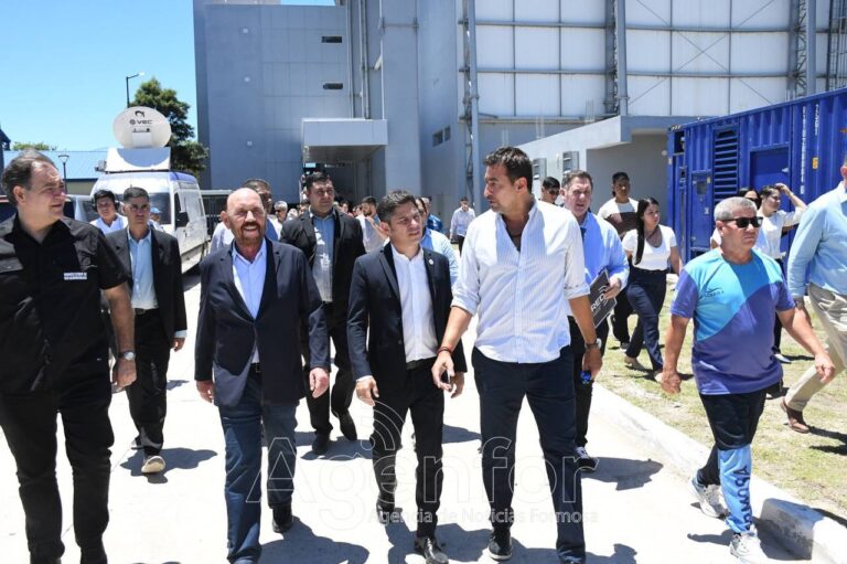 Kicillof elogió a Insfrán: Es formidable la inversión que hizo en Formosa