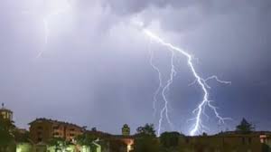 Alerta amarilla a naranja por tormentas fuertes