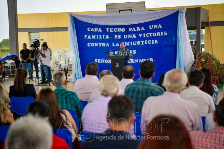 Insfrán: En Formosa la justicia social no se negocia