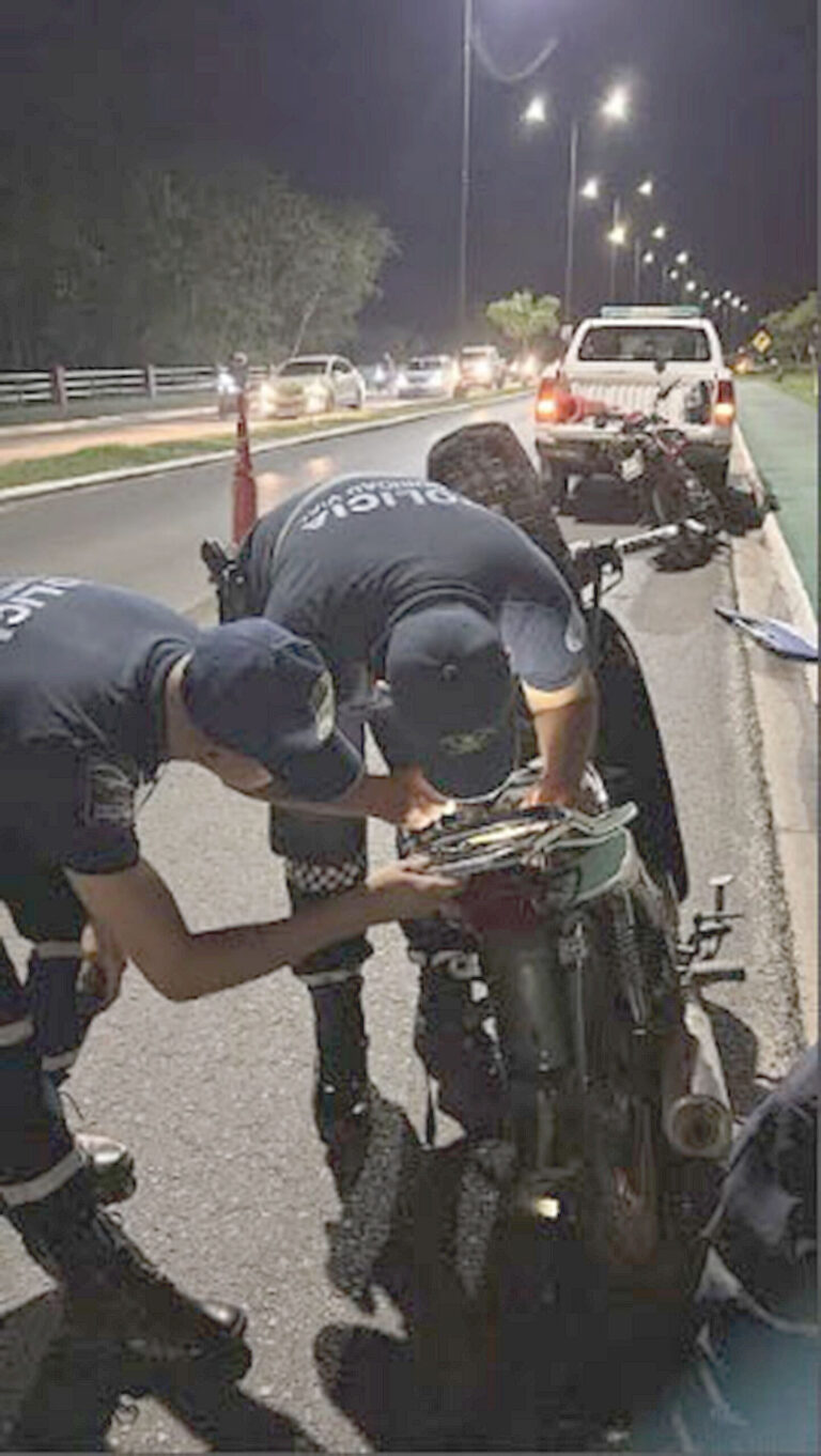 La Policía secuestró una motocicleta con documentos falsos