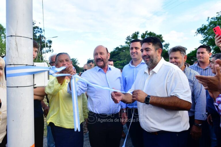 El gobernador Insfrán cerró el año con inauguraciones de significativas obras en Clorinda