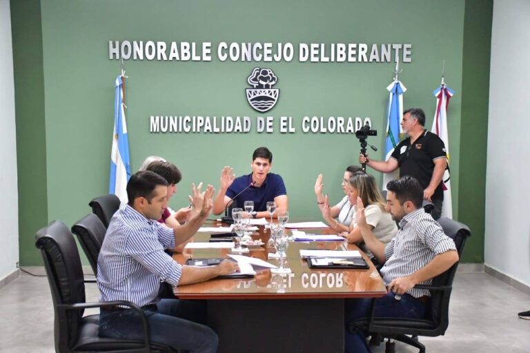 En Sesión Ordinaria N1 Legislativo Comunal Coloradense Adhirió a Ley de Emergencia