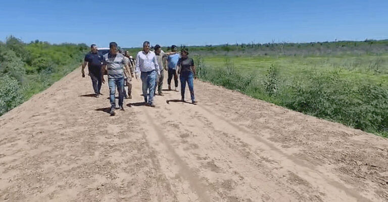 Vialidad Provincial reforzó el anillo defensivo de Campo del Cielo para garantizar la seguridad de las familias