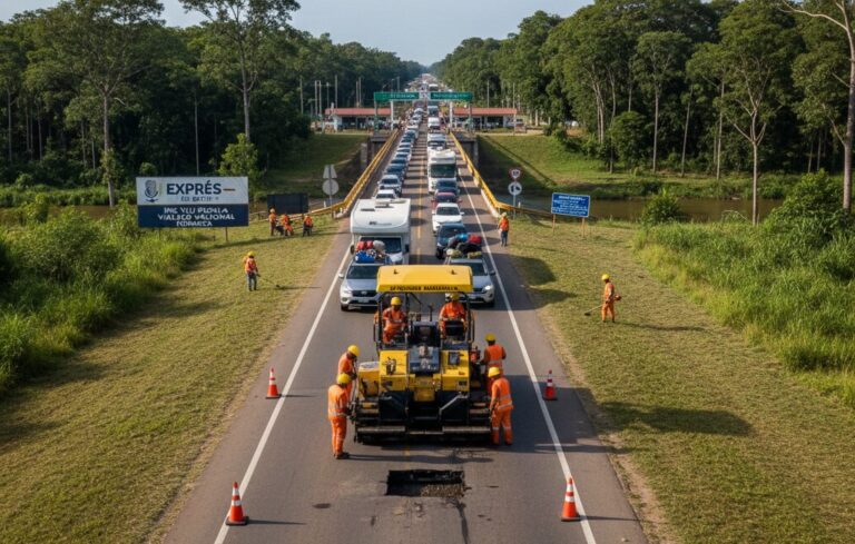 Vialidad Nacional despliega un operativo de emergencia en las rutas de Formosa ante el flujo turístico