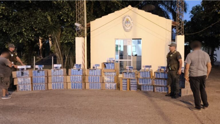 Golpe al contrabando en Formosa: Incautan mercadería ilegal valuada en más de 74 millones de pesos