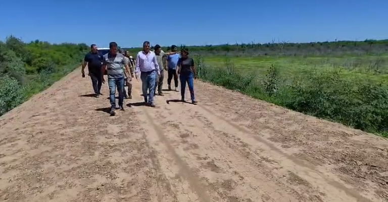 Vialidad Provincial reforzó el anillo defensivo de Campo del Cielo para garantizar la seguridad de las familias