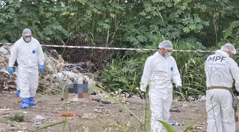 Se confirmó la causa de muerte de la mujer hallada asesinada en un basural de Tucumán
