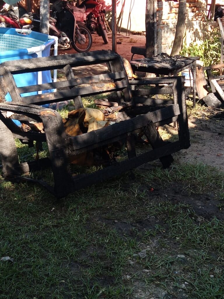 Tragedia: un vecino formoseño perdió su hogar en un voraz incendio y hoy apela a la solidaridad de la comunidad