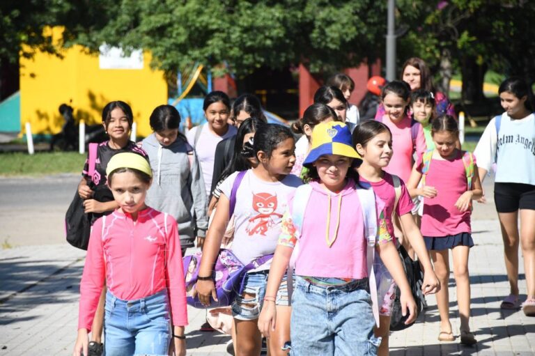 Comenzó el segundo módulo de la colonia de vacaciones en el Paraíso de los Niños
