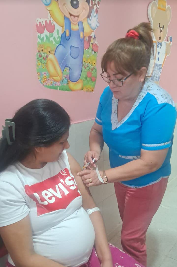 El Gobierno de Formosa inició este lunes la campaña de vacunación para embarazadas contra el Virus Sincicial Respiratorio