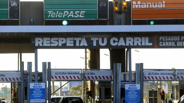 Aumento de peajes desde febrero: montos y autopistas incluidas