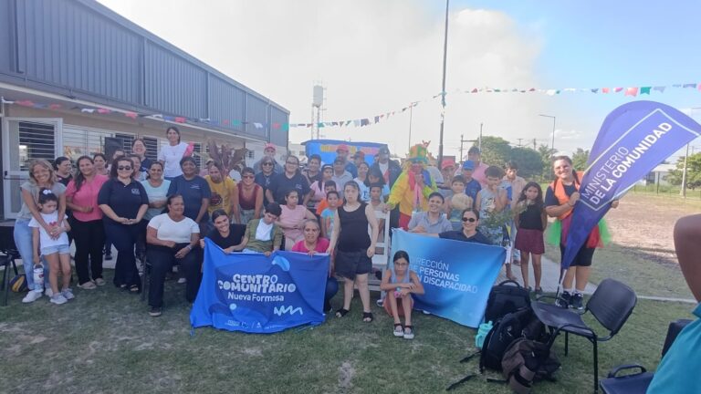Con gran participación se desarrolló la jornada Verano en Familia en el Centro Comunitario La Nueva Formosa
