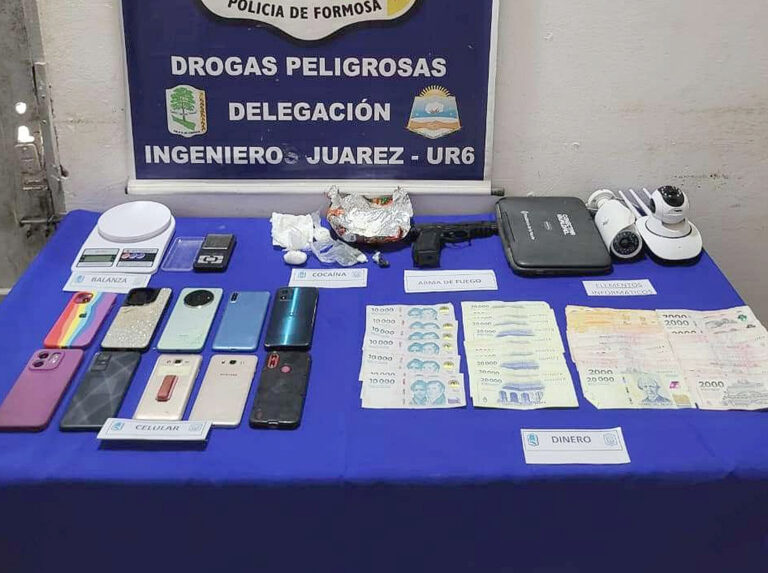 Anularon dos centros de distribución de drogas en Ingeniero Juárez