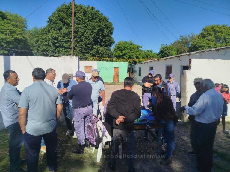 Clorinda: El Gobierno de Formosa entregó módulos alimentarios a más de 400 familias del barrio Toba