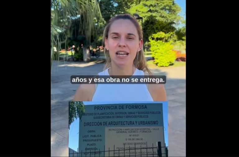 La Diputada Carla Zaiser denuncia el estado deplorable del Hospital de Villa General Güemes
