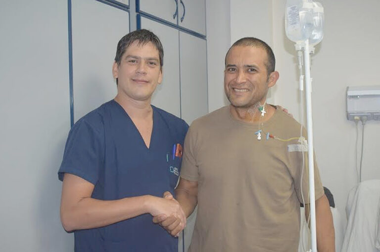 Una cirugía de alta complejidad salvó la vida de un paciente con un tumor poco frecuente