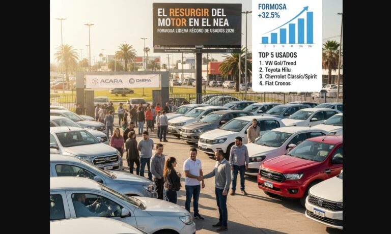 NEA: Formosa Lidera el Récord de Transferencias de Usados en 2025-2026