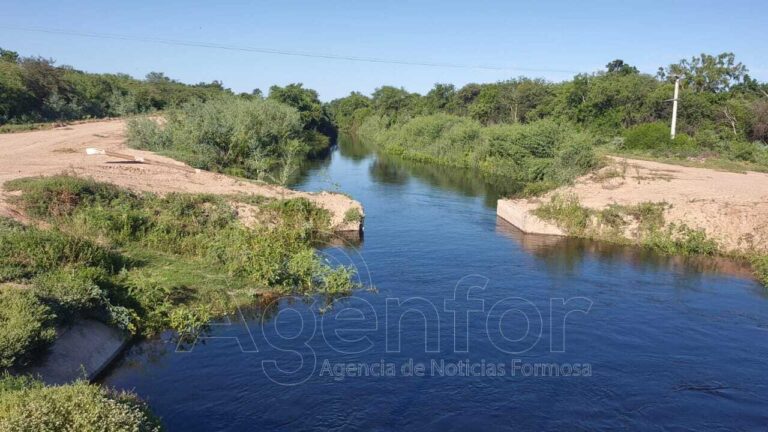 El Vicegobernador visitó las obras del Río del Norte en su gira por el oeste