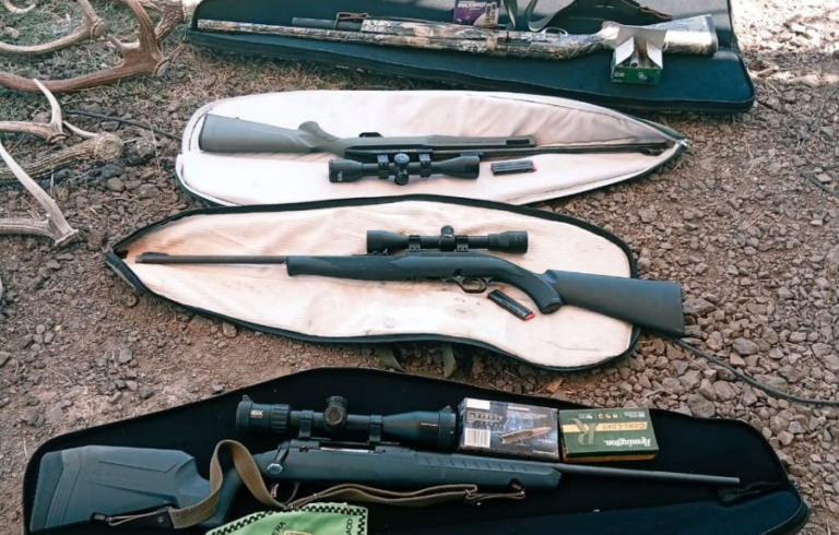 Chaco: interceptaron a formoseños con armas y carne faenada