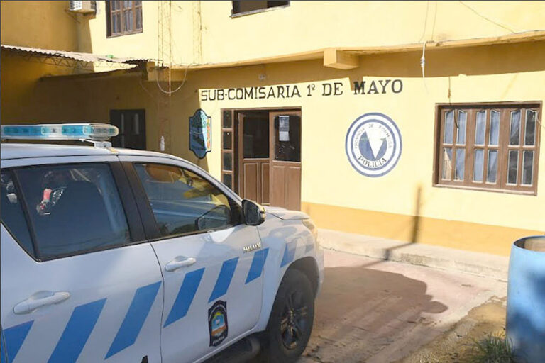 Atacó a su hijo con un hierro y fue detenido