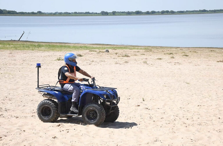 La Unidad Especial Policía Ecológica trabaja sin descanso en esta temporada de Laguna Oca