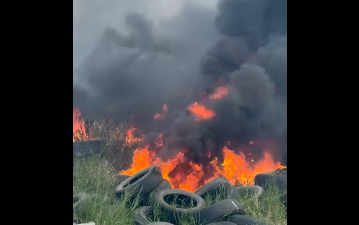Formosa: Intenso operativo para neutralizar el fuego en el Vaciadero Municipal
