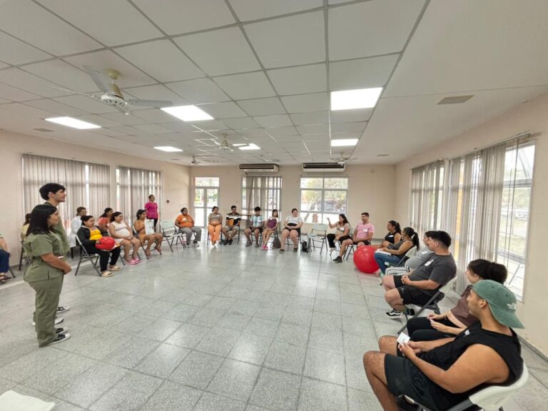 El Hospital Distrital N8 inició el primer taller del año para el cuidado de la salud mental en la maternidad