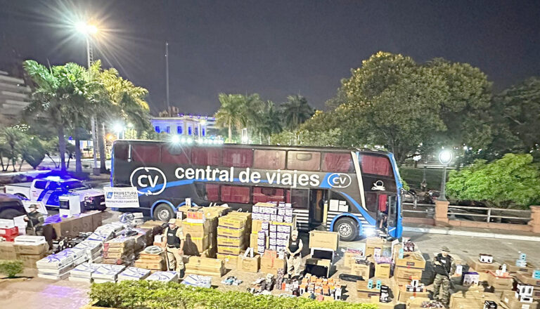 Prefectura secuestró mercadería ilegal valuada en más de 65 millones de pesos
