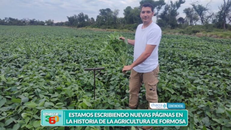 Diego Soneira: Estamos escribiendo nuevas páginas en la historia de la agricultura de Formosa