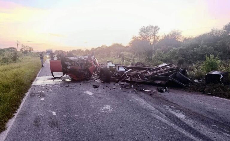 Una mujer perdió la vida en un fuerte choque sobre la Ruta Nacional 86