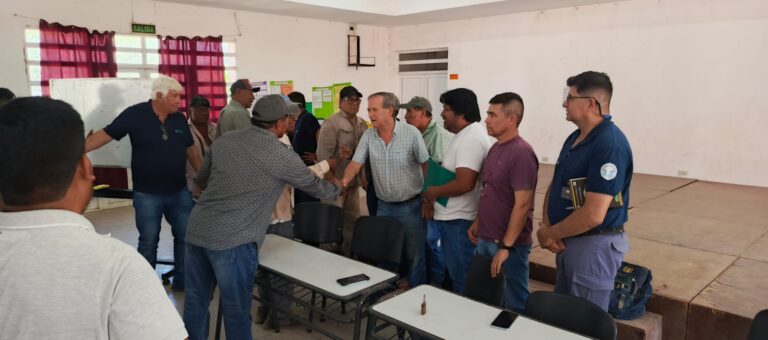 Sin pausa se sigue trabajando en una nueva perforación de agua para la localidad de El Potrillo