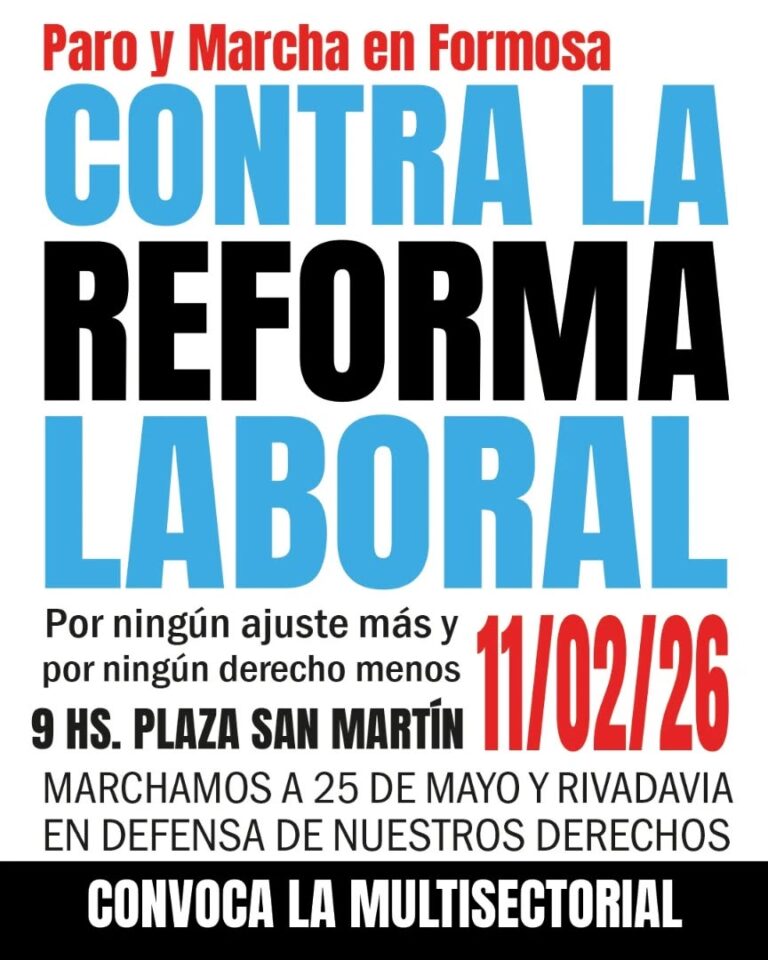El gremio Docentes Autoconvocados convocan a paro y movilización contra la reforma laboral