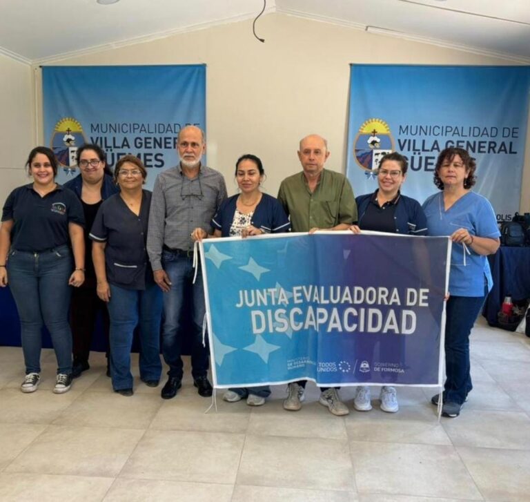 La Junta Evaluadora de Discapacidad inició el año con la entrega de CUD en Villa General Güemes