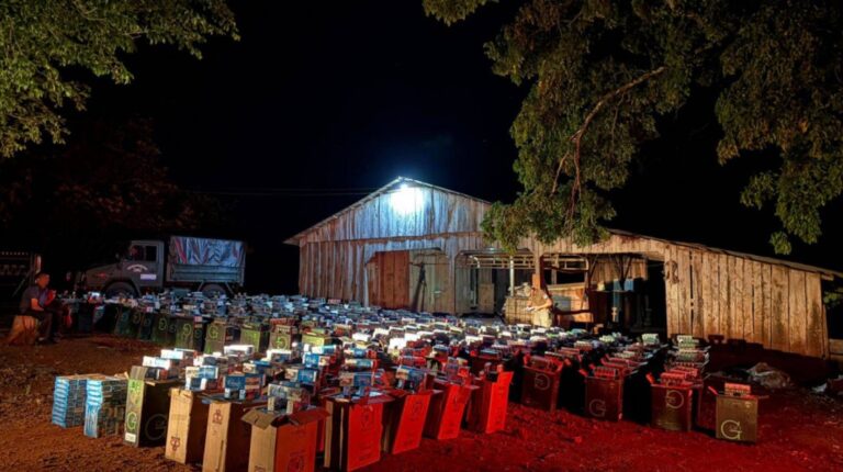 Duro golpe de Gendarmería a una banda dedicada al contrabando en Misiones