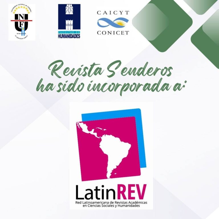 Revista Senderos fue incorporada a LatinREV
