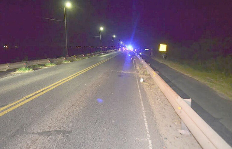 Trágico accidente en el Puente Blanco: murió motociclista tras impactar contra el guardarraíl
