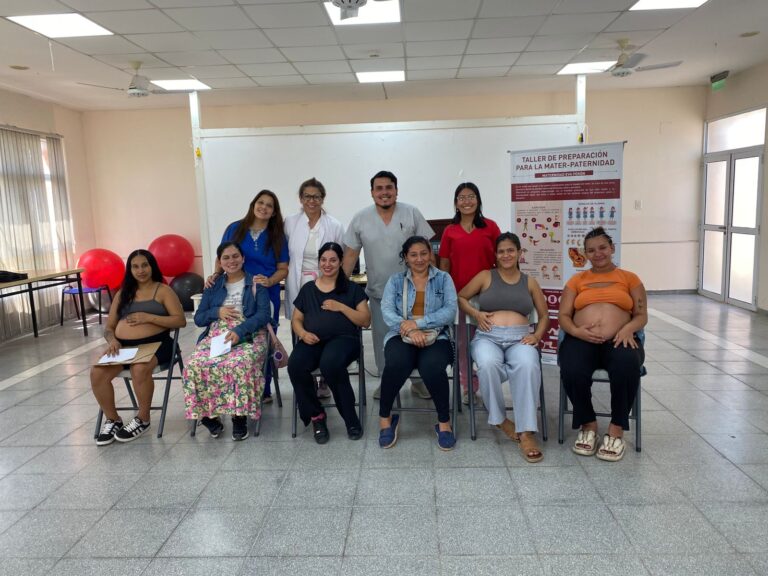El curso PIM del Hospital Distrital 8 Eva Perón abordó esta semana la importancia de la salud mental durante el embarazo