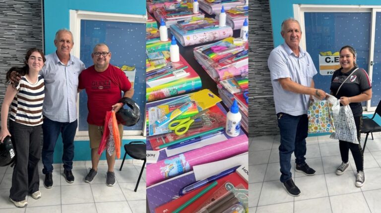 Comenzó Entrega de Útiles Escolares en el CEC Formosa