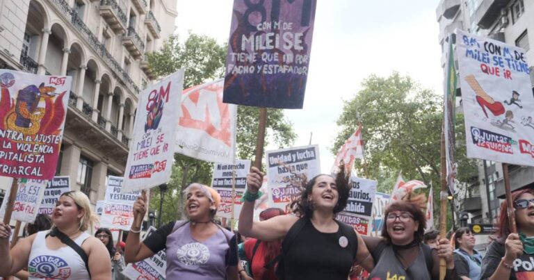 8 de Marzo. Paremos contra Trump, Milei y todos los cómplices