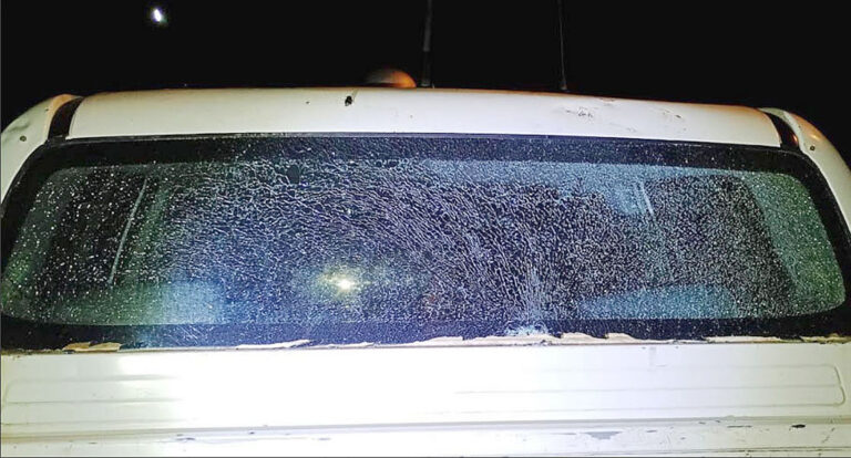 Un desorden generalizado terminó con una mujer lesionada y un móvil policial dañado
